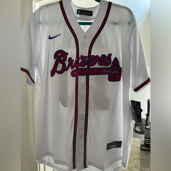 NWT - Custom Rhinestone Braves Chipper Jones jersey - Picture 5 of 5